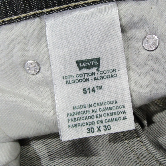 ⚜HP⚜ NEW Levi's 514 Slim Straight Fit Jeans - Picture 6 of 6